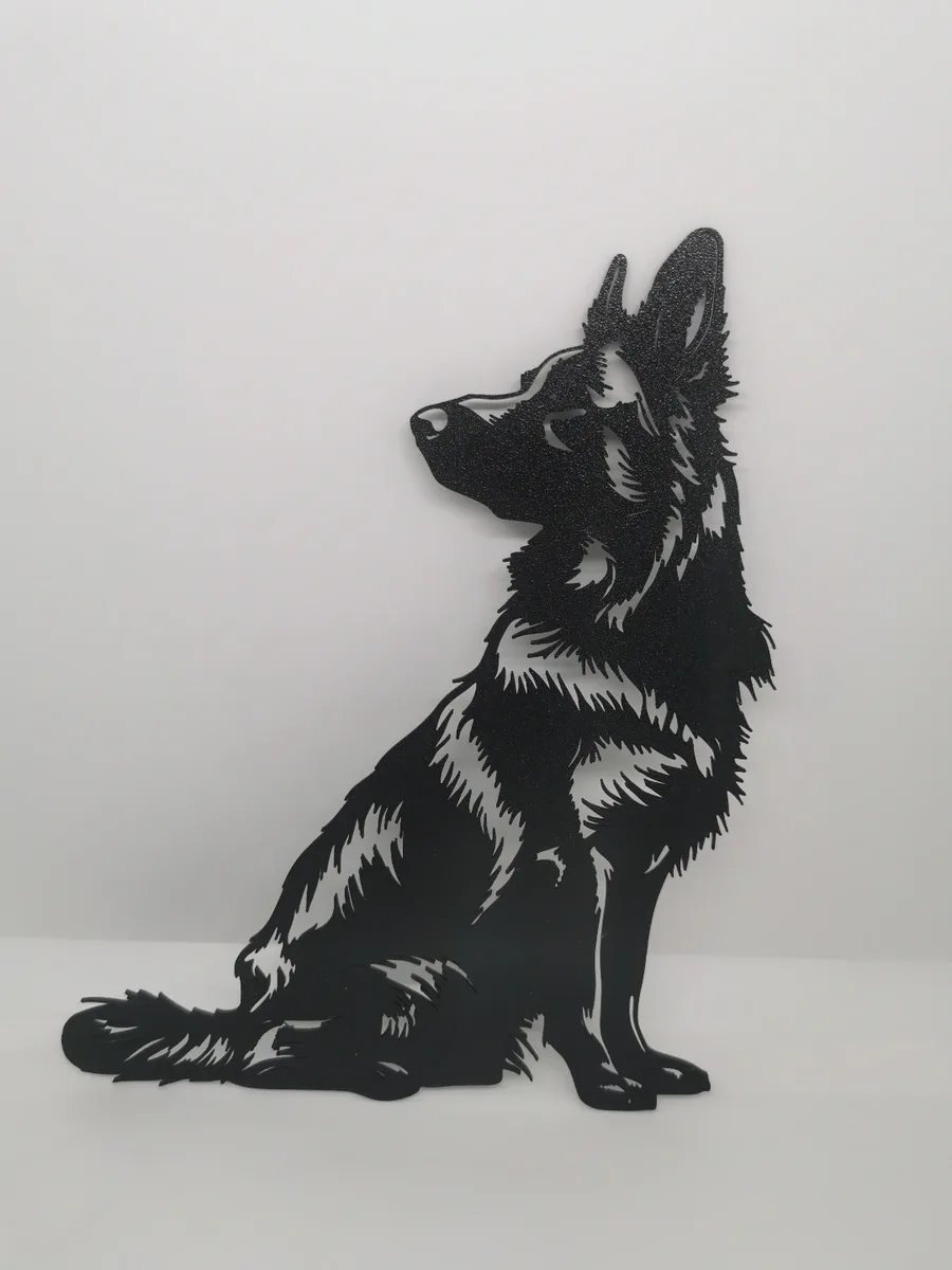 2d German Shepherd (Sheepdog) Wall Art - thumbnail 2